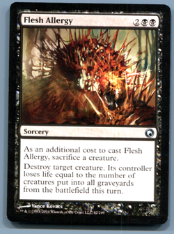 MTG Flesh Allergy Scars of Mirrodin #62 SOM Uncommon - Image 1