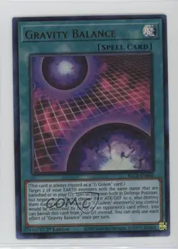 UR - Gravity Balance 1st Ed. YuGiOh Battles of Legends: Crystal Revenge 0it8 - Image 1