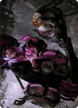 🧙Undercity Scrounger 42/81 Art Series NEO Neon Dynasty MTG - Image 1