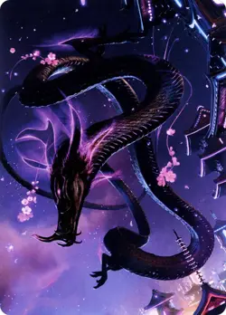 🧙Junji, The Midnight Sky 38/81 Art Series NEO Neon Dynasty MTG - Image 1