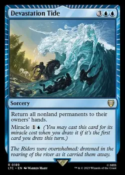 NM Devastation Tide, MTG, Lord of the Rings, Magic the Gathering, 189 - Image 1