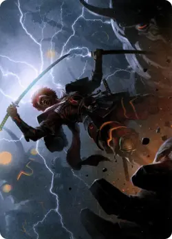 🧙Raiyuu, Storm’s Edge 31/81 Art Series NEO Neon Dynasty MTG - Image 1