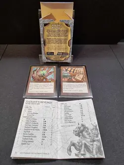 MtG Urza's Legacy 'Radiant's Revenge' Theme Deck from 1999 | Opened - Complete - Image 2