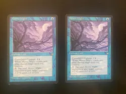 2x Magic The Gathering - MTG Mystic Might - Ice Age Rare LP - Image 1