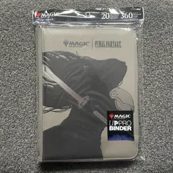 MTG X Final Fantasy 9-Pocket Premium Zippered PRO-Binder Sephiroth Planets Heir - Image 1