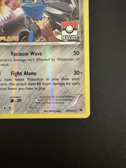 Lucario - 63/124 (Pokemon League) [1st Place] Lightly Played Pokemon Promo - Image 3