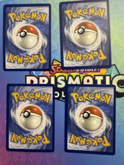 Pokemon TCG Prismatic Evolutions Masterball set of 4 - Image 2
