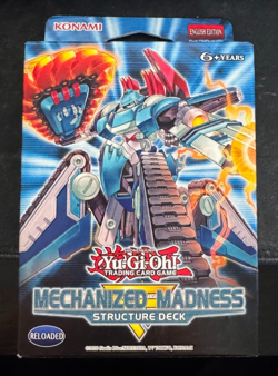 YUGIOH Konami 1ST ED MECHANIZED MADNESS STRUCTURE DECK FACTORY SEALED NEW - Image 1