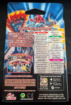 YUGIOH Konami 1ST ED MECHANIZED MADNESS STRUCTURE DECK FACTORY SEALED NEW - Image 2