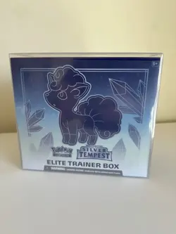 Pokemon TCG Silver Tempest Elite Trainer Factory Sealed Box + Protective Case ✅ - Image 1