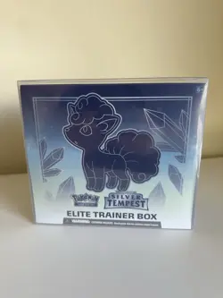 Pokemon TCG Silver Tempest Elite Trainer Factory Sealed Box + Protective Case - Image 1