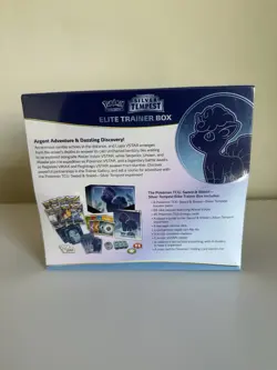 Pokemon TCG Silver Tempest Elite Trainer Factory Sealed Box + Protective Case - Image 4