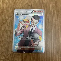 Battle Reporter (109 Full Art) 109/111 XY-Furious Fists Holo Pokemon TCG 2014 - Image 1