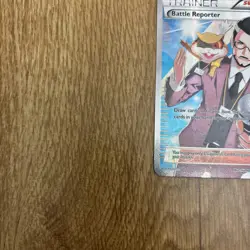 Battle Reporter (109 Full Art) 109/111 XY-Furious Fists Holo Pokemon TCG 2014 - Image 5