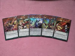YuGiOh! Pendulum Cards Error Misprint Bundle Name Shift 1st Edition RA04 NM - Image 1