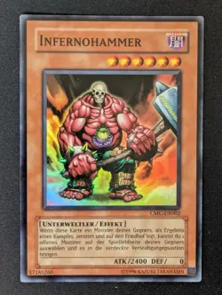 Infernohammer CMC-DE002 Super Rare Deutsch EX YUGIOH - Image 1