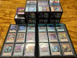 Yugioh TCG Bulk Lot 2500+ Random Cards English Foil/ Super/ Ultra All Conditions - Image 1