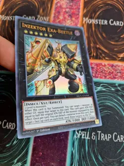 Yugioh Inzektor Exa-Beetle BROL-EN084 Ultra Rare 1st Edition Near Mint - Image 2
