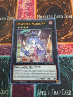 Yugioh Downerd Magician BROL-EN085 Ultra Rare 1st Edition Near Mint - Image 1