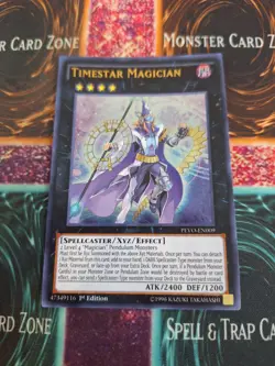 Yugioh Timestar Magician PEVO-EN009 UItra Rare 1st Edition Near Mint - Image 1
