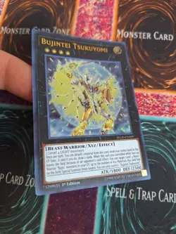 Yugioh Bujintei Tsukuyomi BLLR-EN069 Ultra Rare 1st Edition Near Mint - Image 2