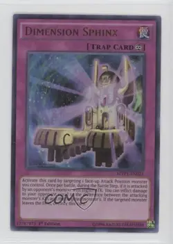 Dimension Sphinx 1st Ed. YuGiOh The Dark Side of s Movie Pack #MVP1-EN023 0o9x - Image 1