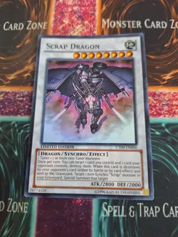 Yugioh Scrap Dragon CT09-EN006 Super Rare Limited Near Mint - Image 1