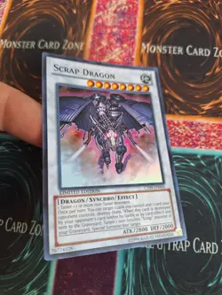 Yugioh Scrap Dragon CT09-EN006 Super Rare Limited Near Mint - Image 2