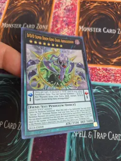 Yugioh D/D/D Super Doom King Dark Armageddon BLLR-EN008 Ultra 1st Edition NM - Image 2