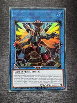 YuGiOh! Borrelsword Dragon BEC1 - Error Misprint Wrong Name Name Shift 1st Ed NM - Image 2