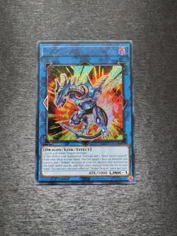 YuGiOh! Striker Dragon RA01 - Error Misprint No Name No Imprint 1st Edition NM - Image 1