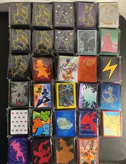 Pokemon TCG ETB Card Sleeves - Lot of 145 Sealed - Image 1