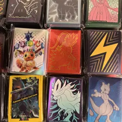 Pokemon TCG ETB Card Sleeves - Lot of 145 Sealed - Image 4