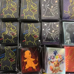 Pokemon TCG ETB Card Sleeves - Lot of 145 Sealed - Image 5