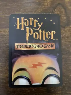 Harry Potter CCG Base Set Card 78/116 Borrowed Wand TCG trading card - Image 2