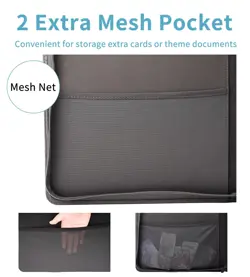 Trading Card Binder Album 16 Pocket Side Loading Holder for Sports Game - Image 4