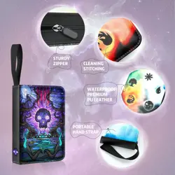 Card Binder for Trading Card Games, Holds 900 Cards, Premium Collector Album, - Image 4