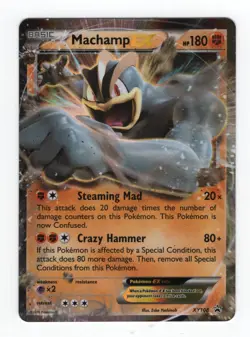 (110028) MACHAMP EX XY108 Black Star Holofoil Promo Card - Image 2