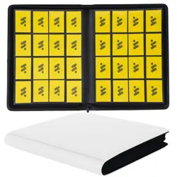 Premium 1000+ Pockets Card Binder,16 Pockets Card Binder Ringless Side Loadin... - Image 1