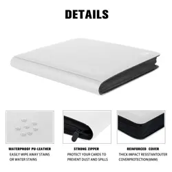 Premium 1000+ Pockets Card Binder,16 Pockets Card Binder Ringless Side Loadin... - Image 5