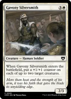 Gavony Silversmith, Commander Masters, MTG, Common Card, 0025 - Image 1