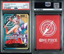 PSA 10 Yamato Bonney Seq OP07-019 OP06-022 Lecafig WEEKLY Jump ONE PIECE Card - Image 2