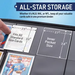 Premium TCG Card Binder For 480 Side Loading Pockets | Sports Trading Card Bi... - Image 4