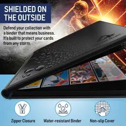 Premium TCG Card Binder For 480 Side Loading Pockets | Sports Trading Card Bi... - Image 5