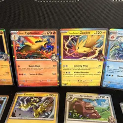 Pokemon TCG Kangaskhan Illustration Rare 204/182 Card Lot - Holos, Charizard - Image 5