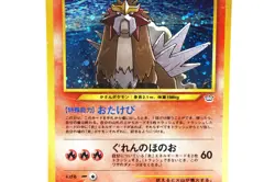 Entei Holo Rare Japanese Neo Revelation Pokemon Card No.244 Vintage TCG Used - Image 5