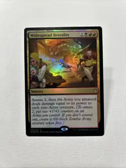 Widespread Brutality (Foil) - MTG - War of the Spark - NM - Image 1