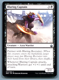 MTG Blaring Captain Battlebond #14 BBD Uncommon - Image 1