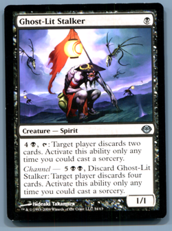 MTG Ghost-Lit Stalker Duel Decks: Garruk vs. Liliana #34 DDD Uncommon - Image 1