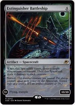 MTG Edge Of Eternities Extinguisher Battleship (Rare) - Image 1